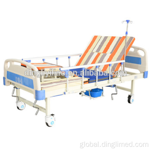 Medical Hospital Bed Luxurious Hand Control Hospital Bed Cpr Bed Manufactory